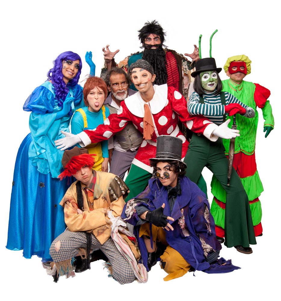 Elenco de "Pinocchio - uma aventura teatral mágica"