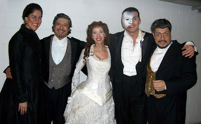 O elenco brasileiro de "O Fantasma da Ópera"