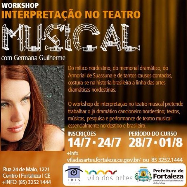 Photo of Fortaleza recebe workshop de Interpretação para Teatro Musical
