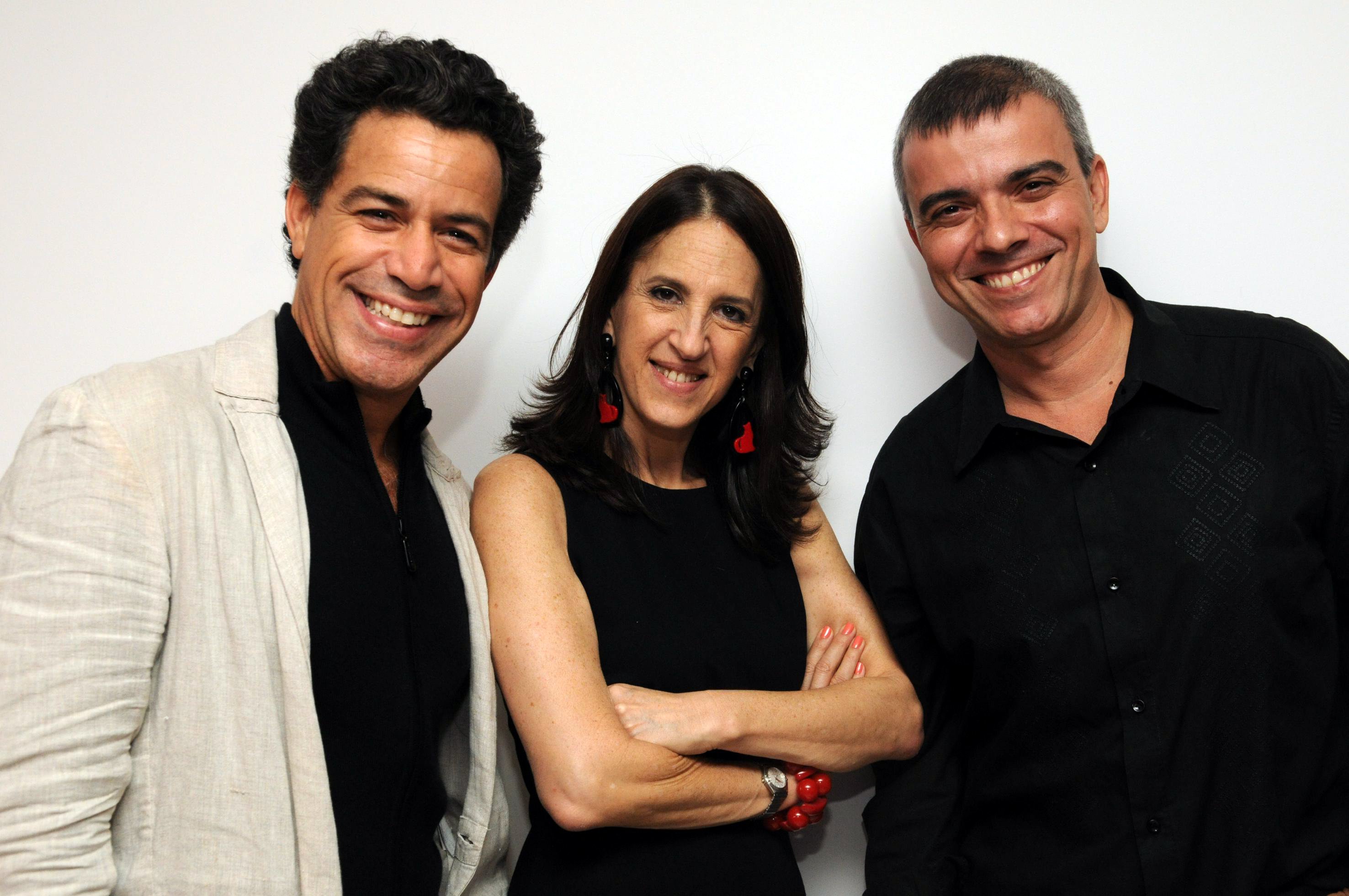 Luiz Calainho , Aniela Jordan e Fernando Campos
