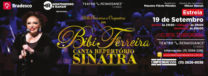 Photo of Bibi Ferreira retorna aos palcos com repertório de Frank Sinatra