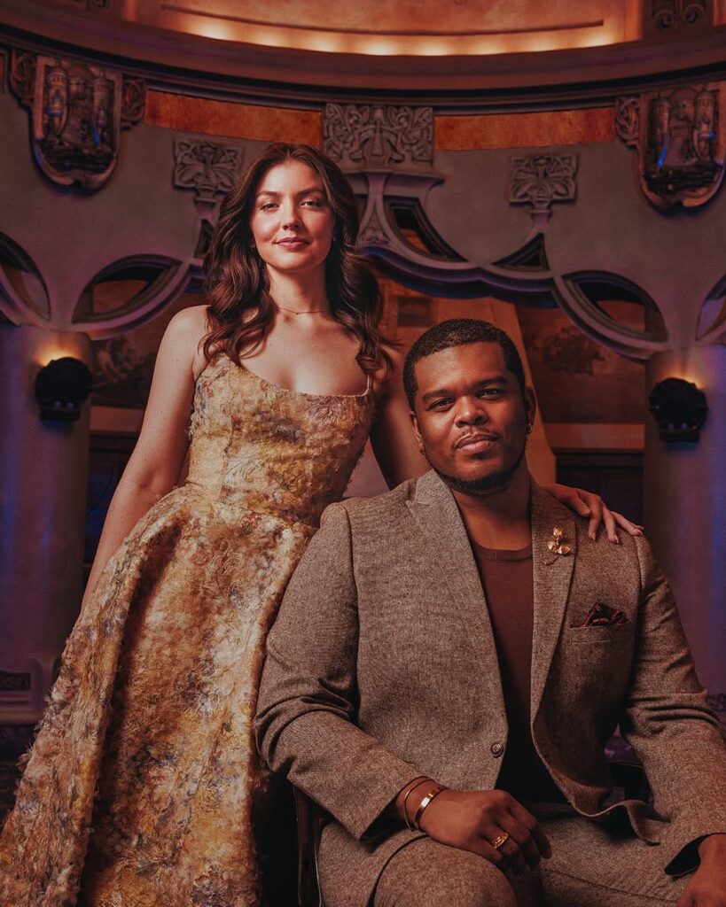 Kyra Belle Johnson e Fergie L. Philippe são Bela e Fera na nova turnê | Foto: Divulgação